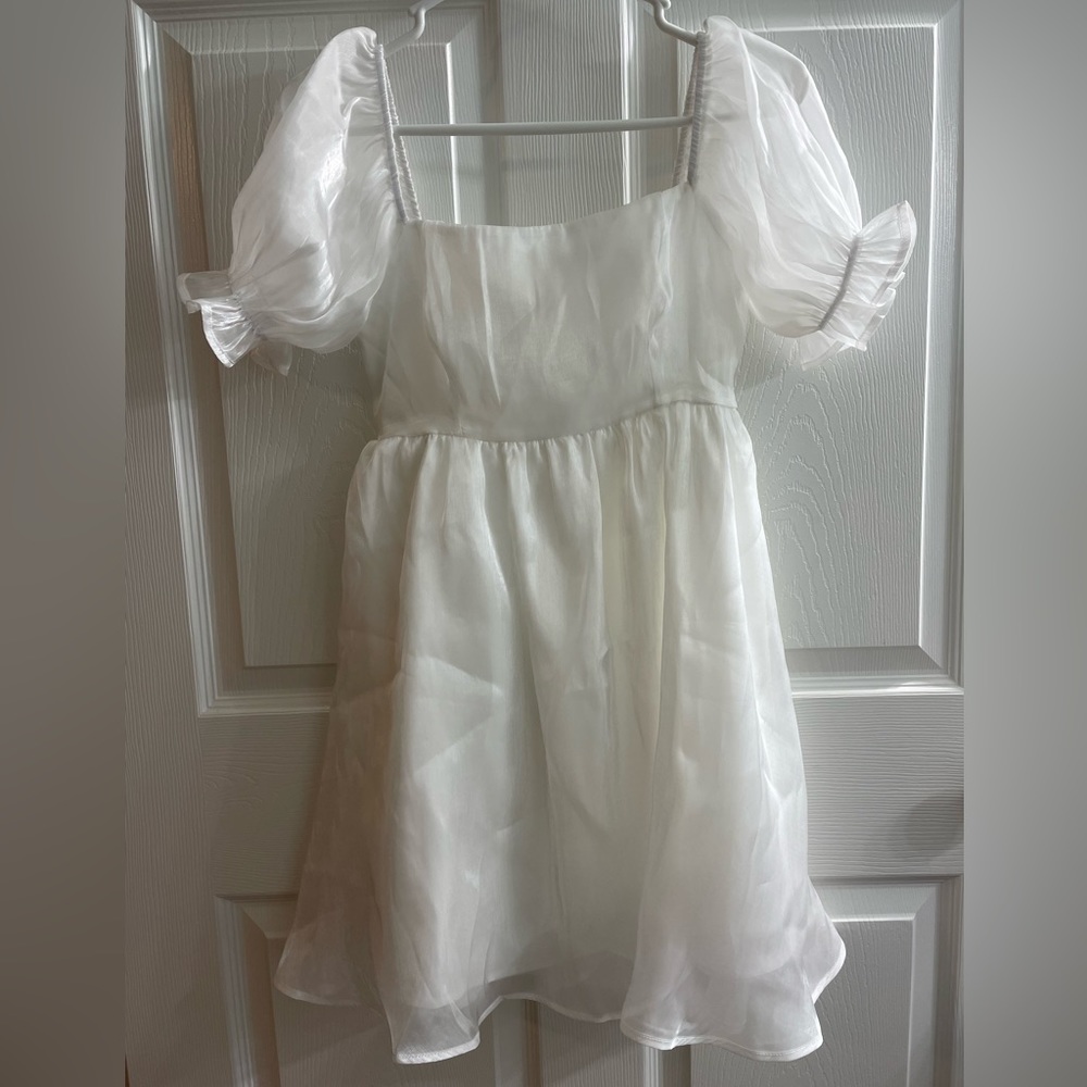 White dress size small